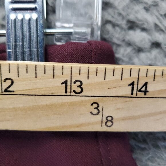 Old Navy Pants Womens Small Burgundy Red High-Rise Wide Leg Pixie Slacks *NWT* - Picture 5 of 10